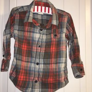 Old Navy Button Down Shirt- Size 18-24 Months